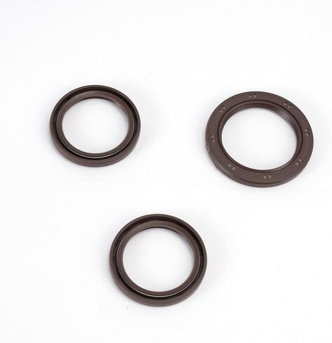 Rldym 3PCS Front Crankshaft Oil Cam Seal Kit 90311-46001 90311-40020 Compatible with Toyota Lexus GS300 IS300 Supra 3.0L 1992-2005 Replace# 90311-40022 in Saudi Arabia