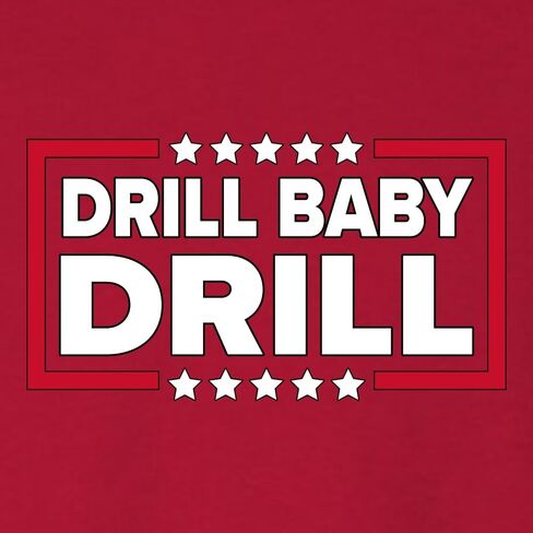 قبعة سائق الشاحنة السياسية من شركة Drill Baby Drill USA الكلاسيكية ذات الشعار القديم الأمريكي لحفر النفط in Saudi Arabia