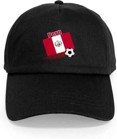قبعة فريق كرة القدم CafePress Peru قبعة بيسبول قابلة للتعديل in Saudi Arabia