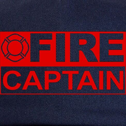 قبعة بيسبول CafePress Fire Captain قابلة للتعديل in Saudi Arabia