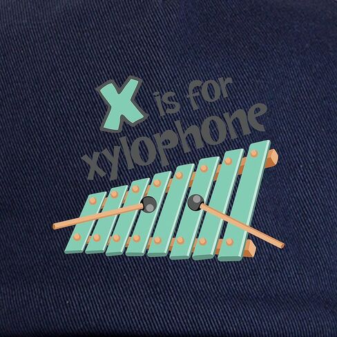 CafePress X is for Xylophone Adjustable Baseball Cap in Saudi Arabia