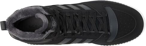 adidas Unisex Break Start Mid Top Winterized Basketball Sneaker, Black/Grey/Black, 11.5 US Men in Saudi Arabia