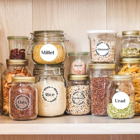 NIIMBOT Labels for B1/B21/B3S Label Printer, Thermal Labels 2'' x 2''(50x50mm), Waterproof, Oil-Proof Sticker Labels, 1 Roll of 150 Sticker Labels (Round Clear) in Kuwait