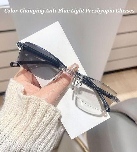 Opticx Self Adjusting Glasses for Women Men, Auto Focus Intelligent Zoom Anti-Blue Light Presbyopia Reading Eye Glasses in Saudi Arabia
