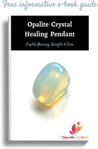 Clear Quartz Tree Of Life Healing Crystal Necklace - Promotes Balance & Clarity. Growth & Abundance in Kuwait