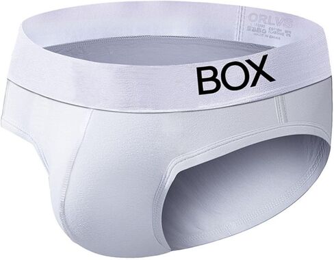 Men's underwear, sports low-waist underwear, simple black and white in Saudi Arabia