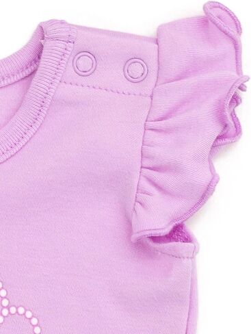 Disney Princess Baby Girls Cosplay Bodysuit With Skirt Overlay & Headband Outfit Set Newborn to Infant Sizes (0-24 Months) in Saudi Arabia