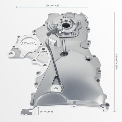 Timing Chain Cover Oil Pump Compatible with Toyota Echo 2000-2005 Yaris 2007-2012 Scion xA xB 2004-2006 1.5L Replace for M539 15100-21040 151000M010 1510021042 OP949 OPT-115 PO15-M100 in Kuwait