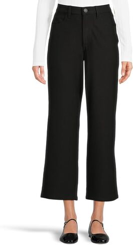 KUT from the Kloth Women's Petite Jodi-High-Rise Wide Leg Pants in Black in Saudi Arabia