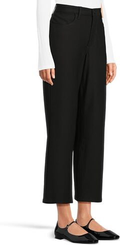 KUT from the Kloth Women's Petite Jodi-High-Rise Wide Leg Pants in Black in Saudi Arabia