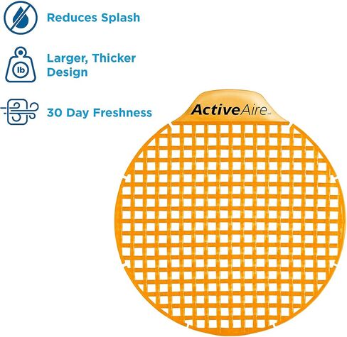 Georgia-Pacific ActiveAire Deodorizer Urinal Screen by GP PRO (Georgia-Pacific),Coastal Breeze,48270,12 Screens Per Case in Kuwait