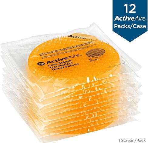 Georgia-Pacific ActiveAire Deodorizer Urinal Screen by GP PRO (Georgia-Pacific),Coastal Breeze,48270,12 Screens Per Case in Kuwait