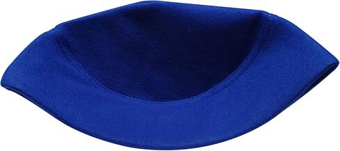 قبعة الكوفية ذات الطراز المغربي الأسود الصلب مع جزء علوي مدبب in Kuwait