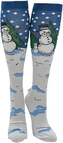 Crazy Dog T-Shirts Funny Christmas Compression Socks for Men and Women Funny Socks for the Holidays in Saudi Arabia