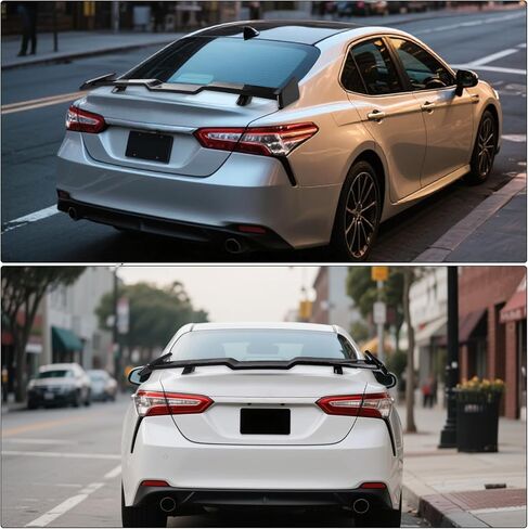 Rear Spoiler Compatible with Toyota Camry 8th Gen SE XSE LE XLE M4 Style 2018-2025 Rear Trunk Wing ABS Rear Trunk Lip Wing Spoiler(Gloss Black) in Saudi Arabia