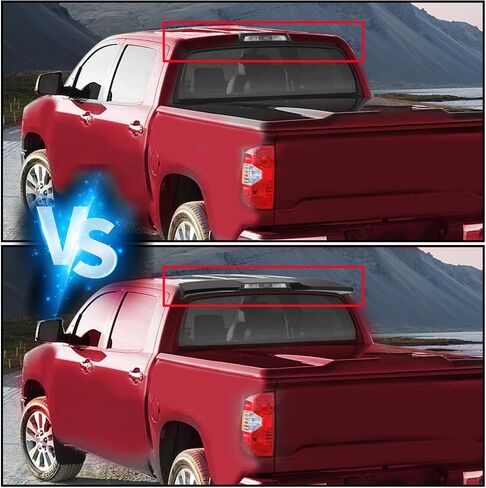 Kojem Truck Cab Roof Spoiler Wing Top متوافق مع 2014-2021 Toyota Tundra CrewMax in Saudi Arabia