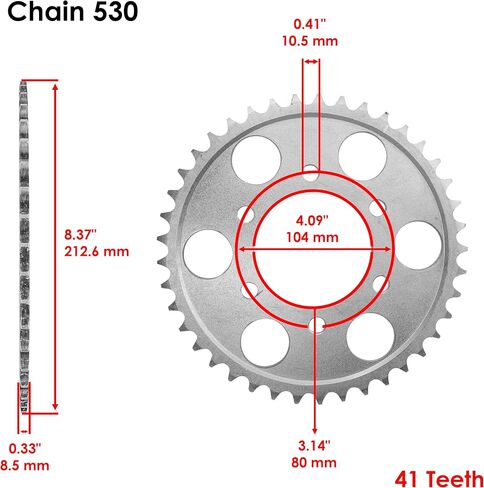 Caltric Drive Chain and Sprockets Kit Compatible with KAWASAKI ZX 900 Ninja ZX9R 1998 1999 2000 2001 in Saudi Arabia