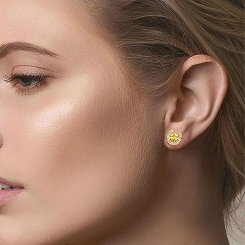 أقراط INFUSEU الأيرلندية بعقدة سلتيك شامروك كلاداغ للنساء والفتيات من الفضة الإسترلينية in Kuwait