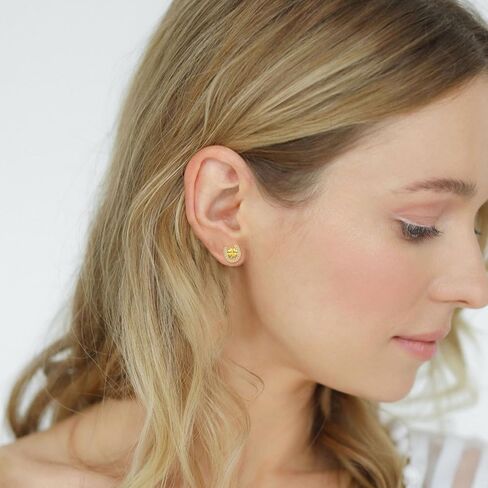 أقراط INFUSEU الأيرلندية بعقدة سلتيك شامروك كلاداغ للنساء والفتيات من الفضة الإسترلينية in Kuwait