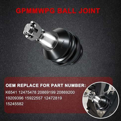 K6541 Front Lower Ball Joints Compatible with Cadillac Escalade 2002-2014, for Chevy Avalanche 2007-2012, for Silverado 1500 2008-2016, Suspension Ball Joint Kit for GMC Yukon 2000-2015 in Saudi Arabia