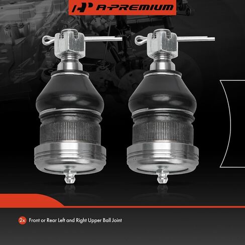 A-Premium 2 x Front or Rear Upper Ball Joints, Compatible with Chrysler Sebring 2001-2006 & Dodge Stratus 2001-2006 in Saudi Arabia