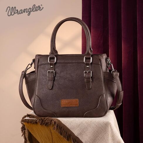 Montana West Wrangler 2pcs Purse and Card Cases Set for Women Coin Purse Tote Bags with Crossbody Strap in Saudi Arabia