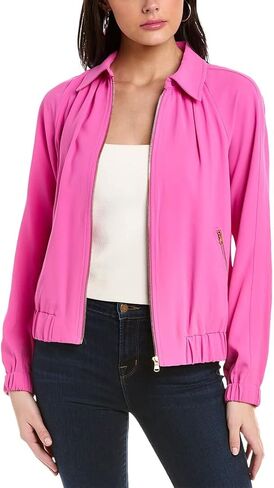 Trina Turk Women's Full Zip Collared Jacket in Saudi Arabia