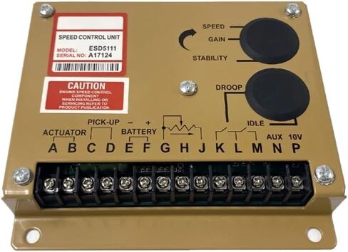 ESD5111 diesel generator speed control unit governor speed control module in Saudi Arabia