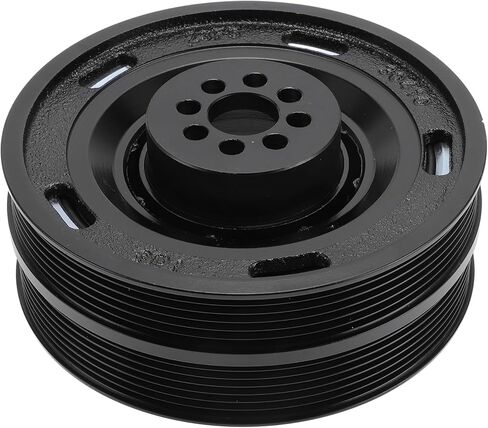 No.06E105251E Engine Harmonic Balancer Crankshaft Pulley for Audi A7 Black Harmonic Balancer Pulley Crank Pulley 13 Groove Aluminum Alloy 1 Pc in Saudi Arabia