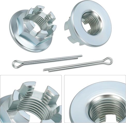 JAVIK Front Axle Nuts for Honda Fourtrax 300-4x4 1988-2000 Foreman 400 450 500 1995-2013 Rancher 350 400 420 2000-2013 Rincon 650/680 Rubicon 500 TRX350 O.E.M# 90305-HA7-670 90305-HM5-A80 90305369000 in Saudi Arabia