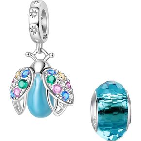 LNQOBU 925 Sterling Silver Charms Color-changing Chameleon Dangle Charms Beads Glow in the Dark Charms fits Charms Bracelets and Necklace Charms Jewelry Gift for Women in Saudi Arabia
