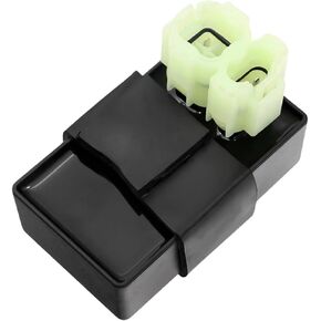 Motorcycle 6 Pin AC CDI Box, High Performance Scooter Go Kart Ignition Module Replacement, Motorbike Ignition Accessories for GY6 50cc-150cc Engine ATM50A-1 RX50 DVX50 in Kuwait