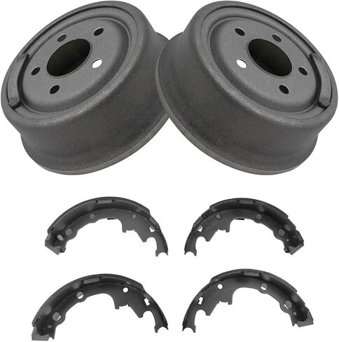 9" Rear Brake Drum & Shoe Set Pair for Wrangler Comanche Cherokee Pickup Truck in Saudi Arabia