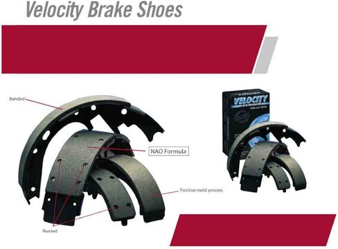 NB404 Rear Bonded Drum Brake Shoe in Saudi Arabia