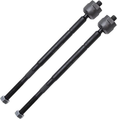 Detroit Axle - Front 6pc Tie Rods Kit for 2007-2017 Mitsubishi Outlander, 2009-2017 Lancer, 4 Inner & Outer Tie Rods 2 Boots 2010 2011 2012 2013 2014 2015 2016 Replacement in Saudi Arabia