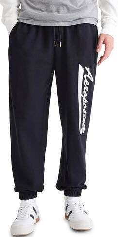 AEROPOSTALE Men's Aero Script Logo Jogger Sweatpants in Saudi Arabia
