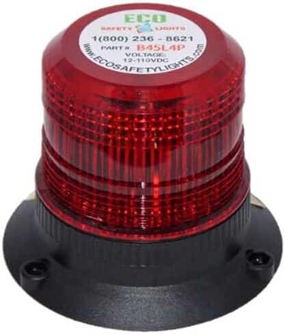 B45L4PACT الأحمر 85-265 فولت التيار المتناوب 1/2 "NPT الأنابيب جبل LED تحذير الطوارئ ضوء السلامة منارة تأثير ستروب 110 فولت 120 فولت 220 فولت 240 فولت in Kuwait