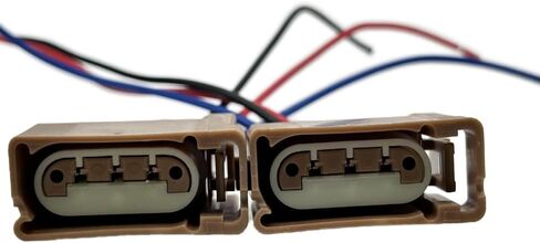 Turn Signal & Park Lamp Connector Pigtail (3-Pin), Replaces WPT-1167/3U2Z-14S411-FHAB, Compatible with Ford F-150 2010-2019, Super Duty 2012-2018, Taurus 2010-2018, Edge 2011-2014 in Saudi Arabia