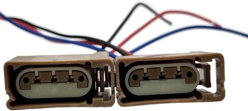 Turn Signal & Park Lamp Connector Pigtail (3-Pin), Replaces WPT-1167/3U2Z-14S411-FHAB, Compatible with Ford F-150 2010-2019, Super Duty 2012-2018, Taurus 2010-2018, Edge 2011-2014 in Saudi Arabia