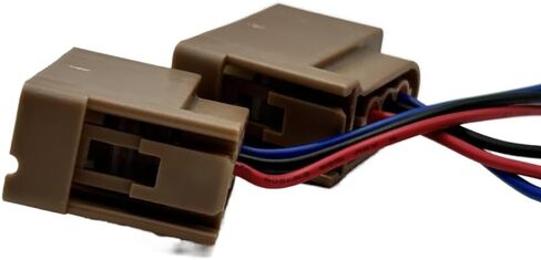 Turn Signal & Park Lamp Connector Pigtail (3-Pin), Replaces WPT-1167/3U2Z-14S411-FHAB, Compatible with Ford F-150 2010-2019, Super Duty 2012-2018, Taurus 2010-2018, Edge 2011-2014 in Saudi Arabia