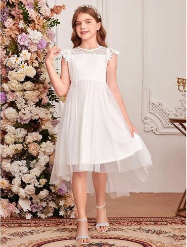 Girls Heel Sandals Girl Dress Shoes Open Toe Ankle Strap High Heels Pump Sandals Wedding Party for Little Big Kid in Saudi Arabia