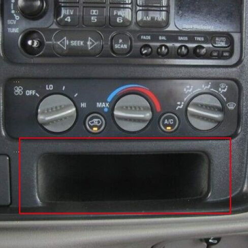ALLGOOD شاحنة ستيريو جيب تثبيت داش تخزين حجيرة عدة متوافقة مع 1996-2005 Chevy Astro/Fit 1996-2000 Express Van/Fit GMC 1995-2002 C/K Pickup in Saudi Arabia