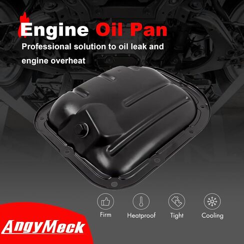 Lower Engine Oil Pan Compatible with Toyota Echo 2000-2005 Yaris 2007-2014 Scion xA xB 2004-2006 Replace 12102-21010 in Saudi Arabia