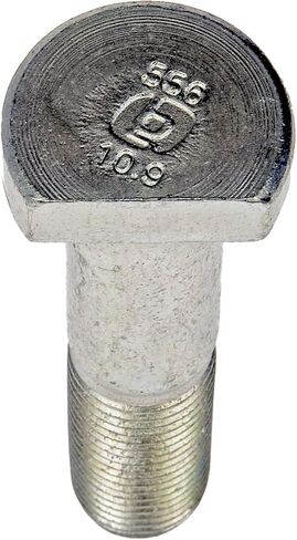 Dorman 610-556 Front M14-1.50 Clipped Head Wheel Stud - 0.5 In. Shoulder Dia., 63mm Under Head Length Compatible with Select Dodge/Freightliner Models, 10 Pack in Saudi Arabia