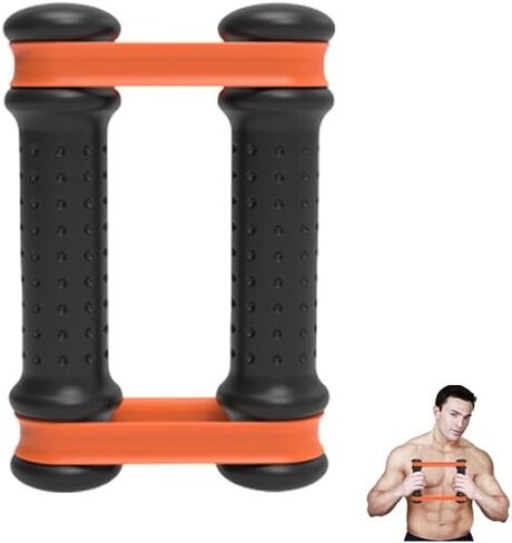 معدات تمرين الجزء العلوي من الجسم بكفاءة من ريب ستيك، عصا تمرين العضلات، أشرطة مقاومة قابلة للتعديل مع مقابض خشبية، معدات تمرين محمولة، 8 أشرطة ريبستيك in Kuwait