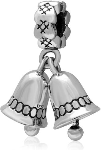 Christmas Santa Claus Charms fit Pandora Bracelet 925 Sterling Silver Reindeer Christmas Tree Stocking Bead Charms for Women Xmas Gifts in Kuwait