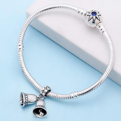 Christmas Santa Claus Charms fit Pandora Bracelet 925 Sterling Silver Reindeer Christmas Tree Stocking Bead Charms for Women Xmas Gifts in Kuwait