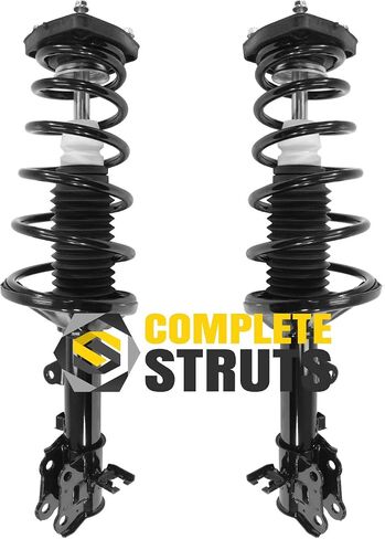 COMPLETESTRUTS - Rear Quick Complete Strut Assemblies with Coil Springs Replacement for 2004-2009 Kia Spectra - Set of 2 in Saudi Arabia