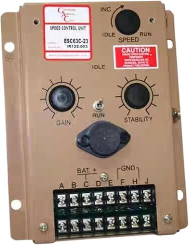 ESC63C-23 Diesel Generator Set Controller ESC63C Series Speed Control Unit 12 – 32 V DC in Saudi Arabia