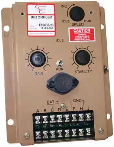 ESC63C-23 Diesel Generator Set Controller ESC63C Series Speed Control Unit 12 – 32 V DC in Saudi Arabia